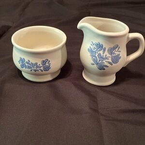 Pfaltzgraff cream and sugar set, no lid